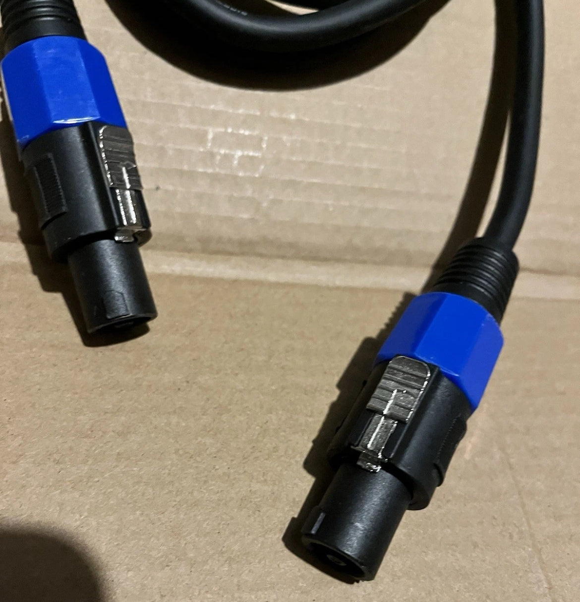 20’ Speakon NL2 Pro Audio Cables (2 Pack)