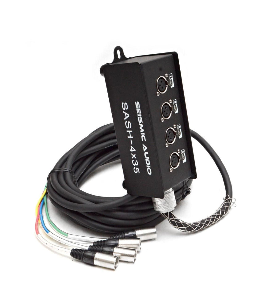 4 Channel Subwoofer XLR Pro Audio Snake