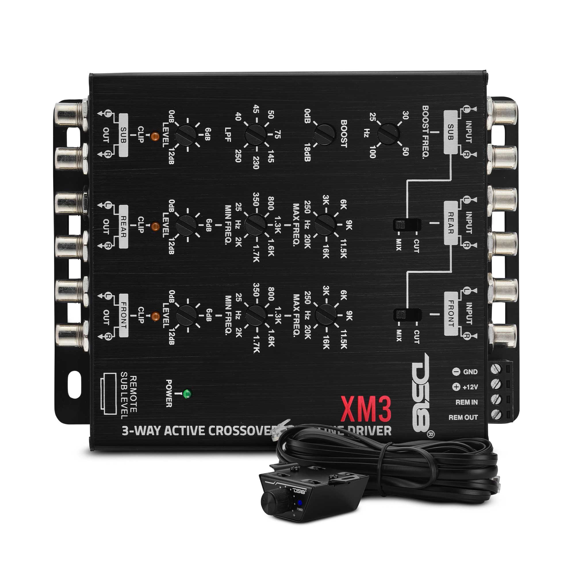 3-Way Active Crossover With Line Driver