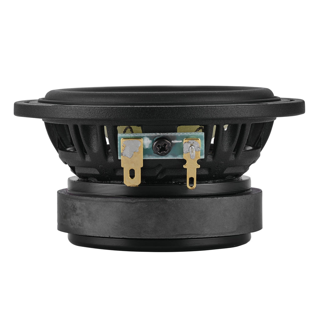 DXQ 3.5” Midrange Speaker with Yellow Straw + Composite Foam Cone | 60W RMS 4-Ohm