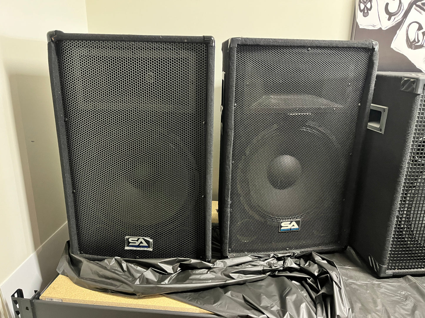 15” PA Speakers (SA15T)