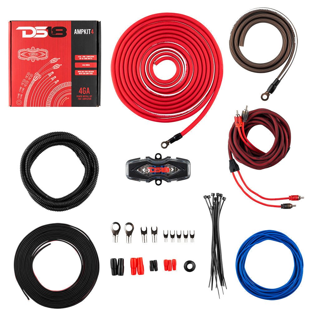 DS18 2015-2020 Chevy Tahoe Front and Back Doors Speakers Good Upgrade/Replacement Package 1600 Watts