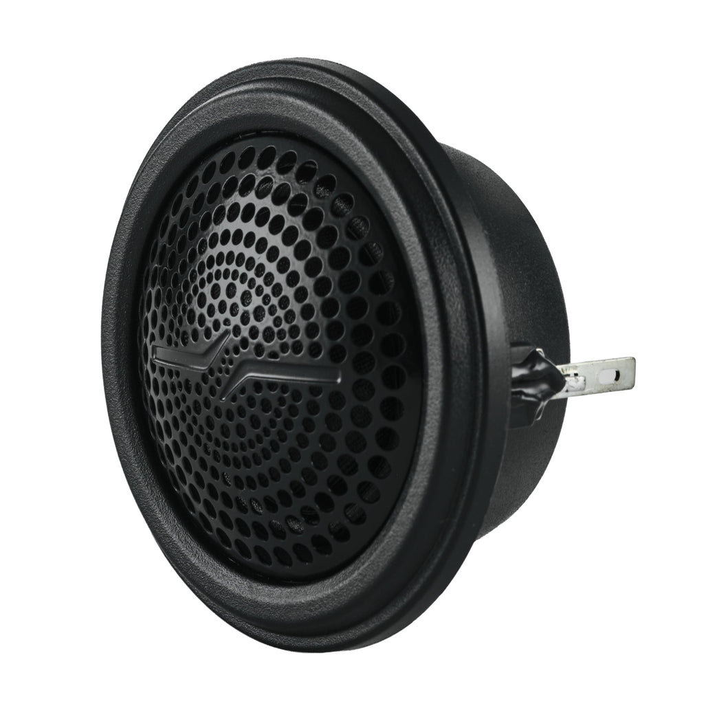DXQ 6.5" 2-Way Component Speaker Set with Yellow Straw + Composite Foam Cone | 150W RMS 4-Ohm