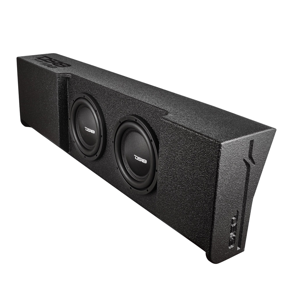 Loaded 2 x 10" Subwoofer Enclosure for 2009 - UP Ford F-150 Crew Cab 2017 – 2026 Super Duty F-250 / F-350 Crew Cab