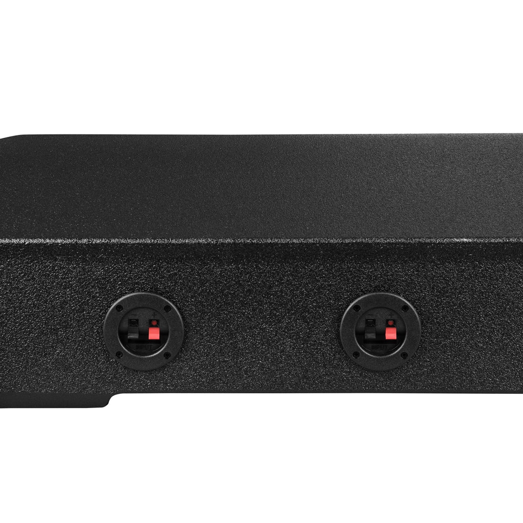 2018-2026 Jeep Gladiator Dual 8” Ported Subwoofer Under Seat Enclosure with Amplifier