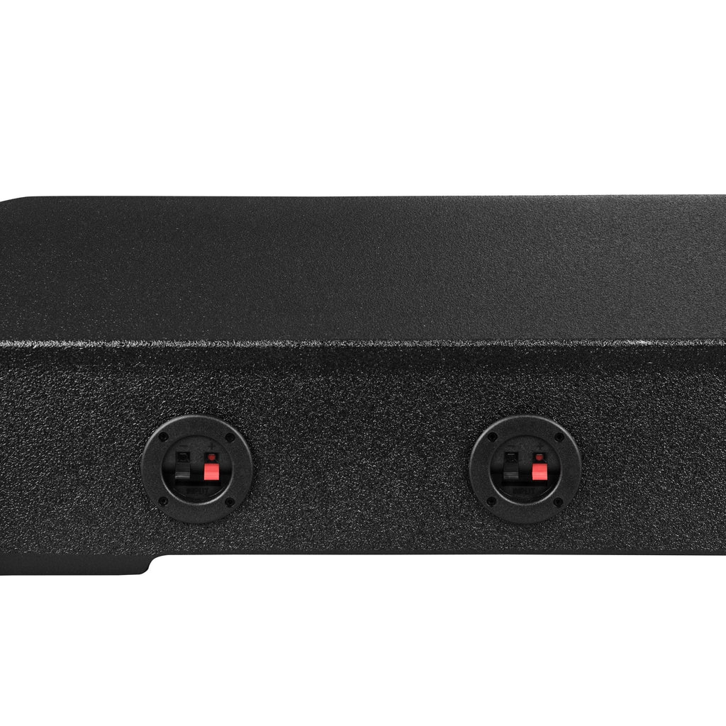 2018-2026 Jeep Gladiator Quadruple 8” Ported Subwoofer Under Seat Enclosure with Amplifier