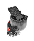 16 Channel 8 Return 100 Foot XLR TRS Pro Audio Snake SAJLP16x8x100