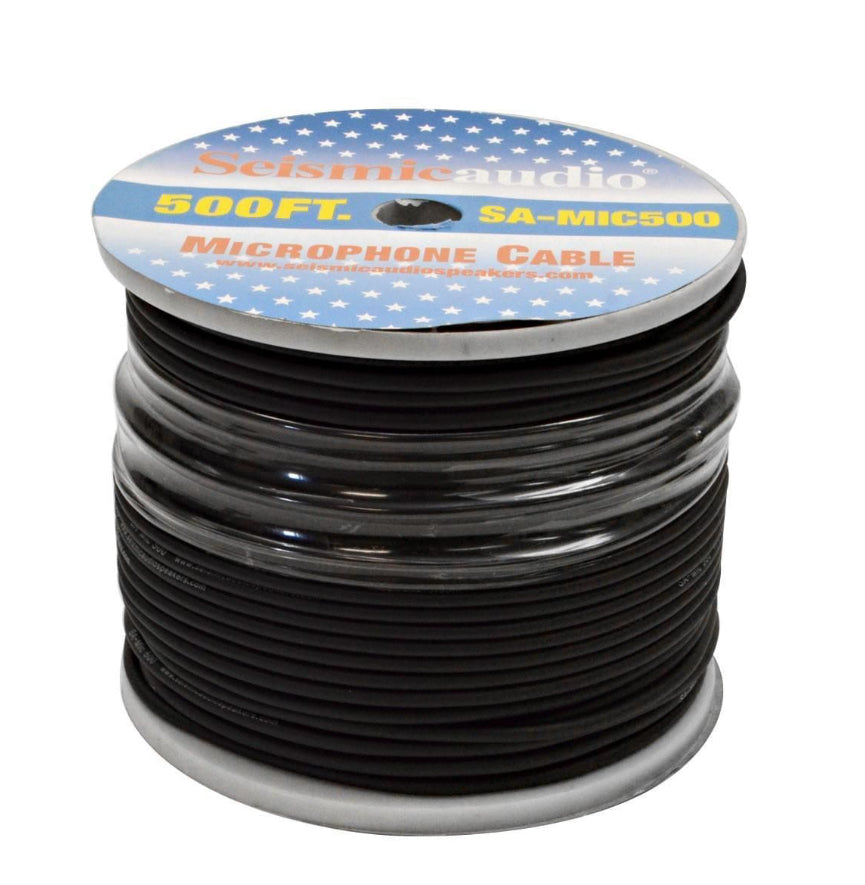Raw Microphone Cable - Roughly 500 Feet Spool