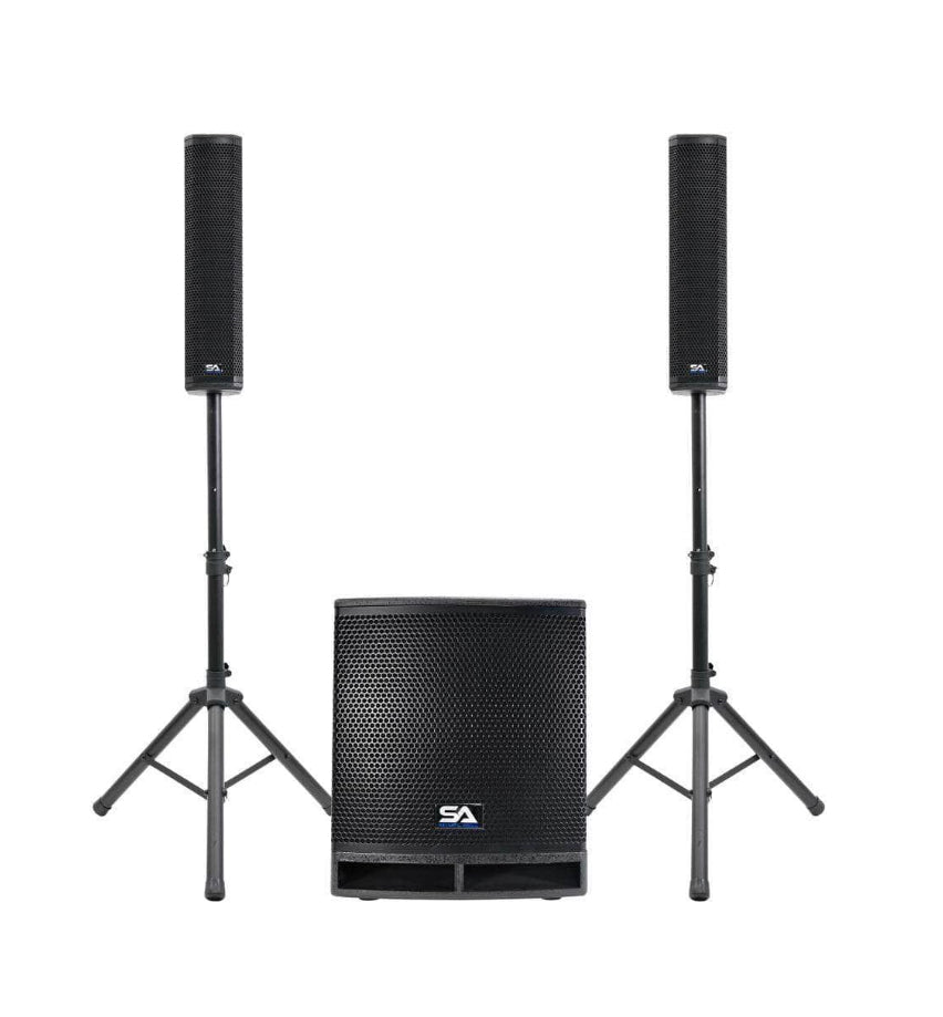 Pa Dual Array and Subwoofer System Apex 12D