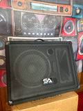SA-10M.3 Pair 10" Floor Monitors Speakers w/pole mount
