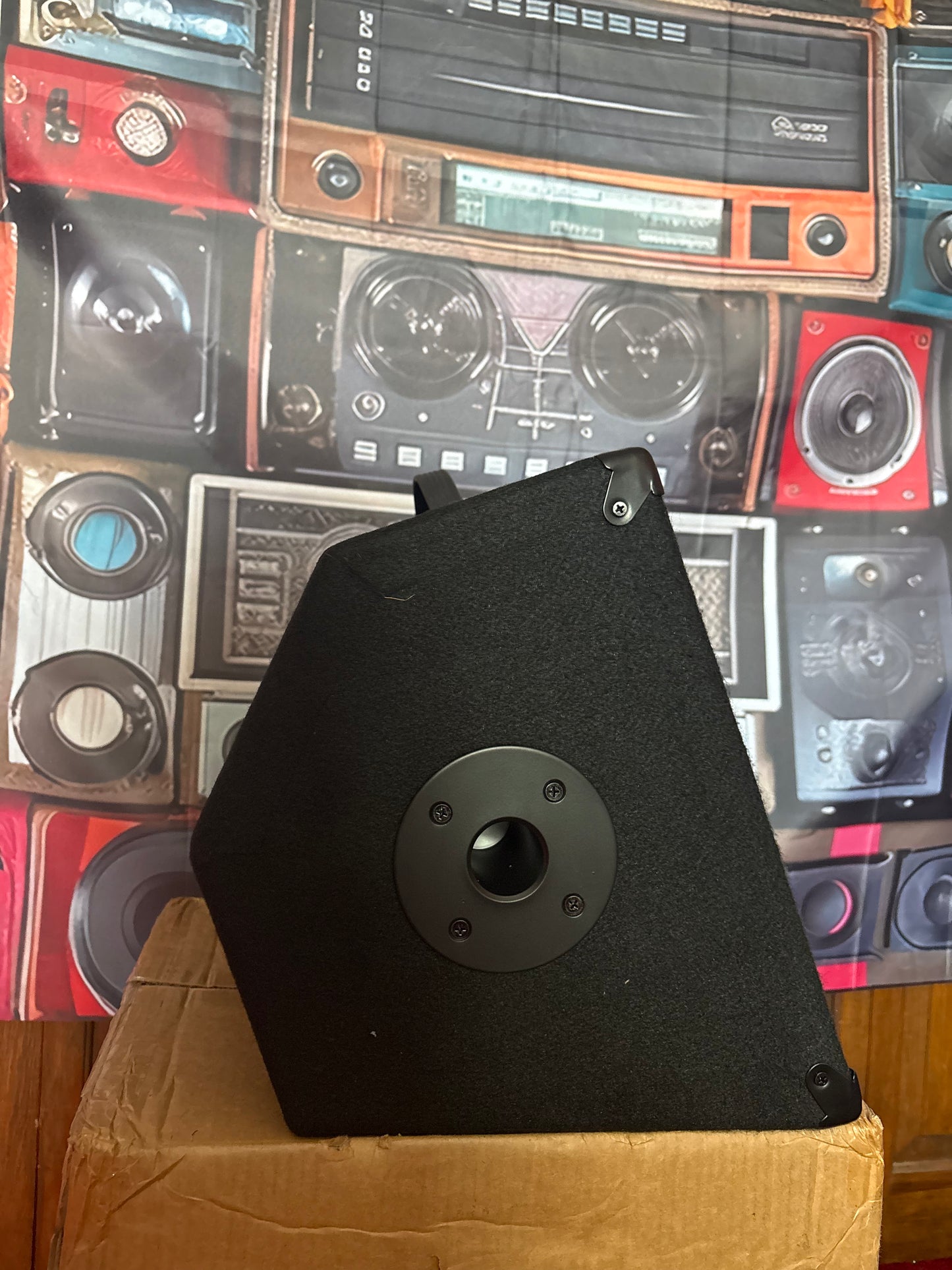 SA-10M.3 Pair 10" Floor Monitors Speakers w/pole mount