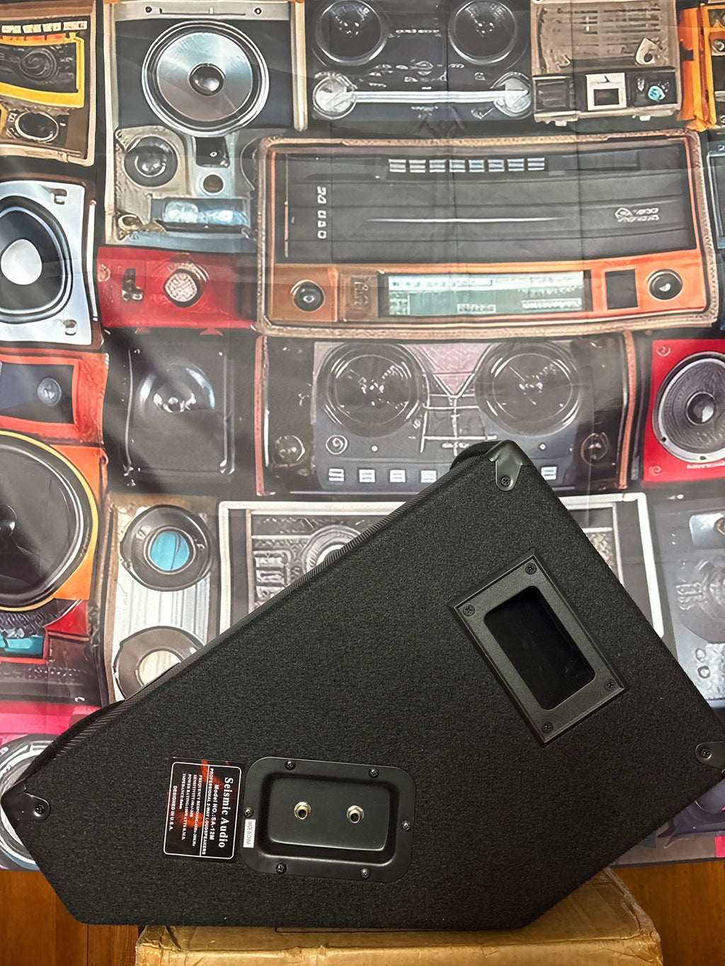 SA-12M - Passive 12" Floor / Stage Monitor Wedge Style