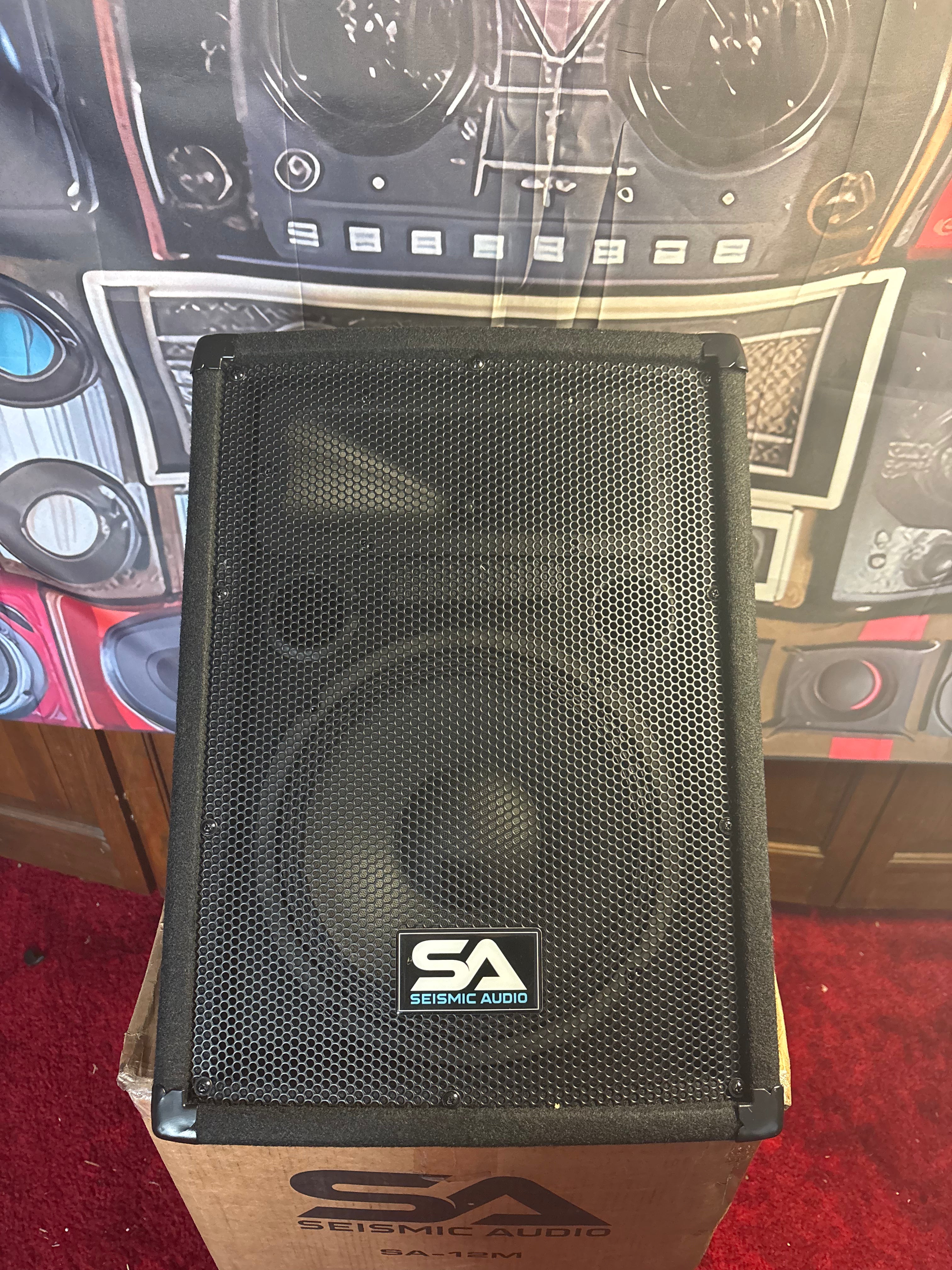 SA-10M - Passive 10" Wedge Floor Stage Monitor or Speaker