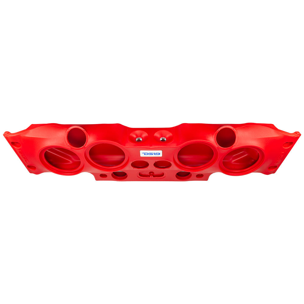 Jeep JK/JKU Overhead Bar System Fits 4 X 8" Speakers, 4 X Tweeters and 2 X Drivers -Red