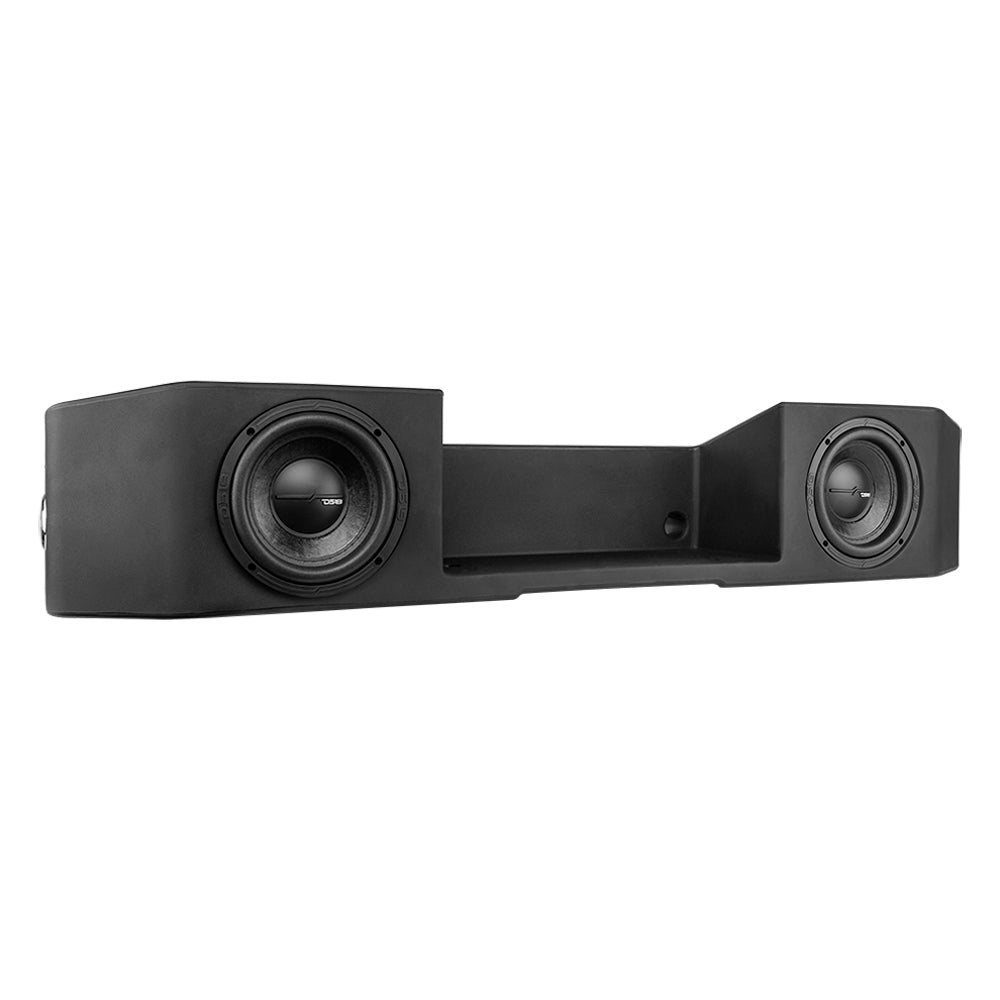 Under Seat Subwoofer Enclosure 2 x 6.5" Sealed for JT Gladiator Jeeps