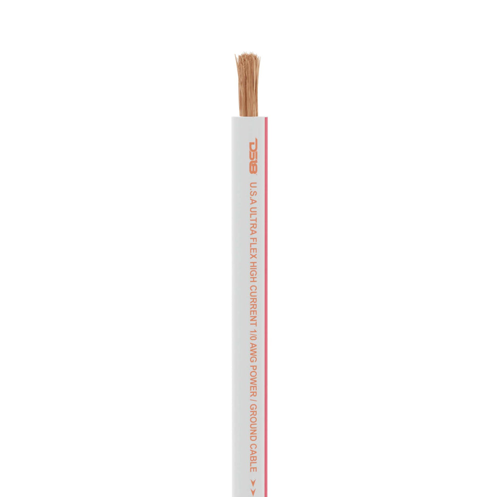 0-GA Marine Grade Tinned 100% Copper OFC Power Wire -25 Feet