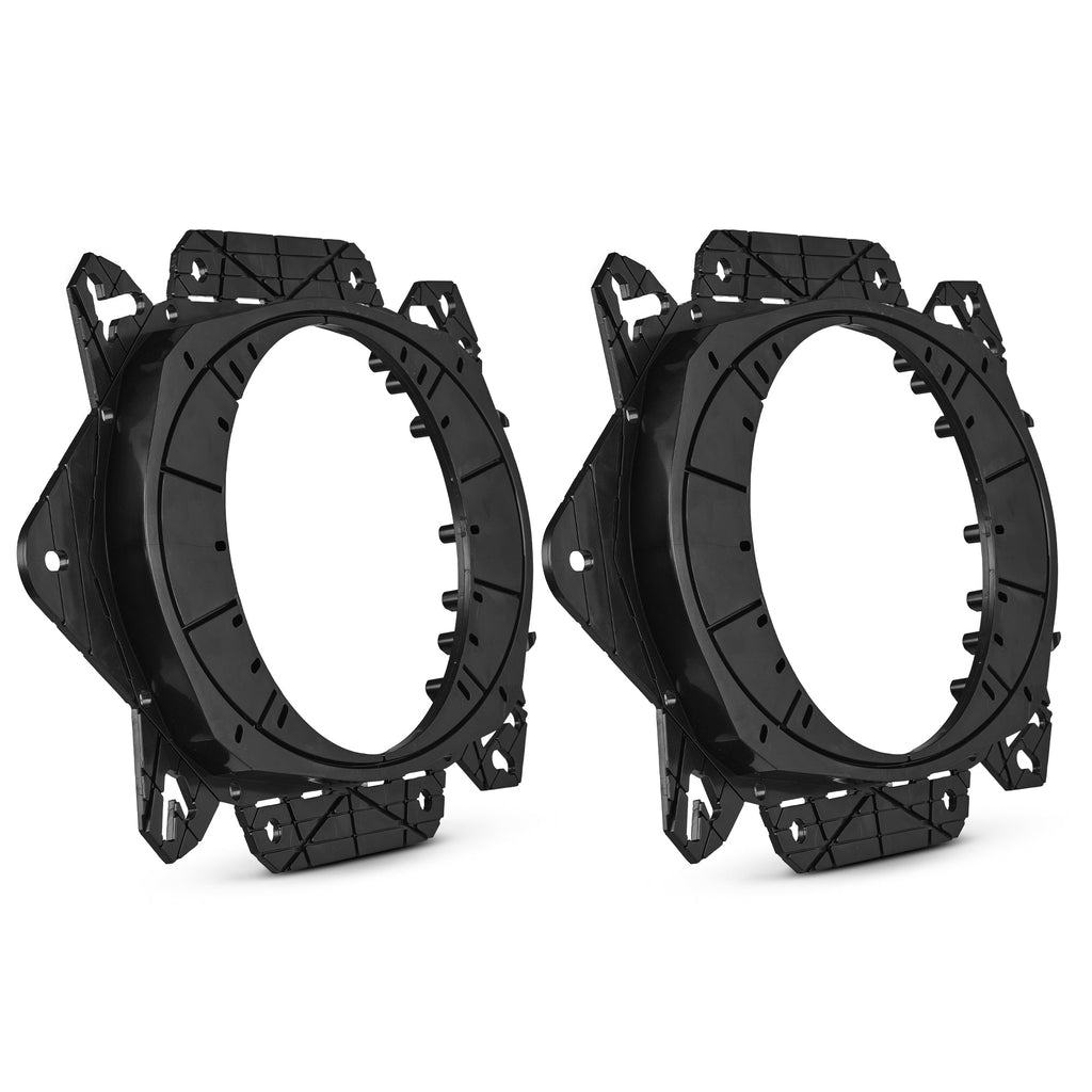 Full-Range 6.5” & 6x9” Coaxial Speaker Kit - With OEM Speaker Adapters, Amplifier & Wiring Kit