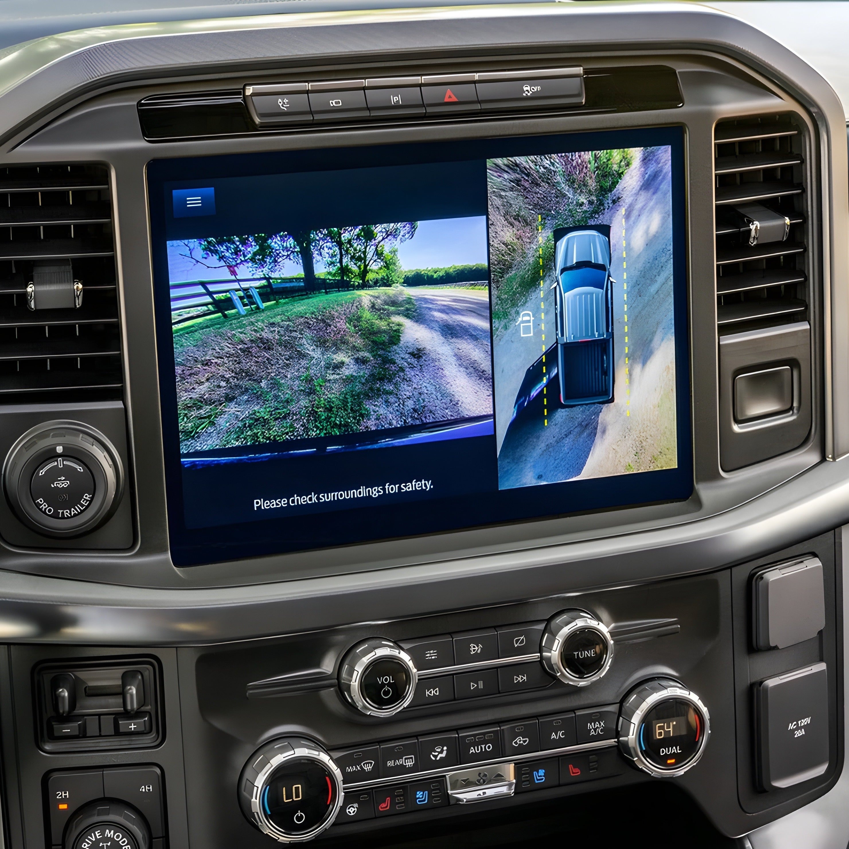 2021-2023 Ford F-150 8'' to 12'' Sync4 Touchscreen Upgrade