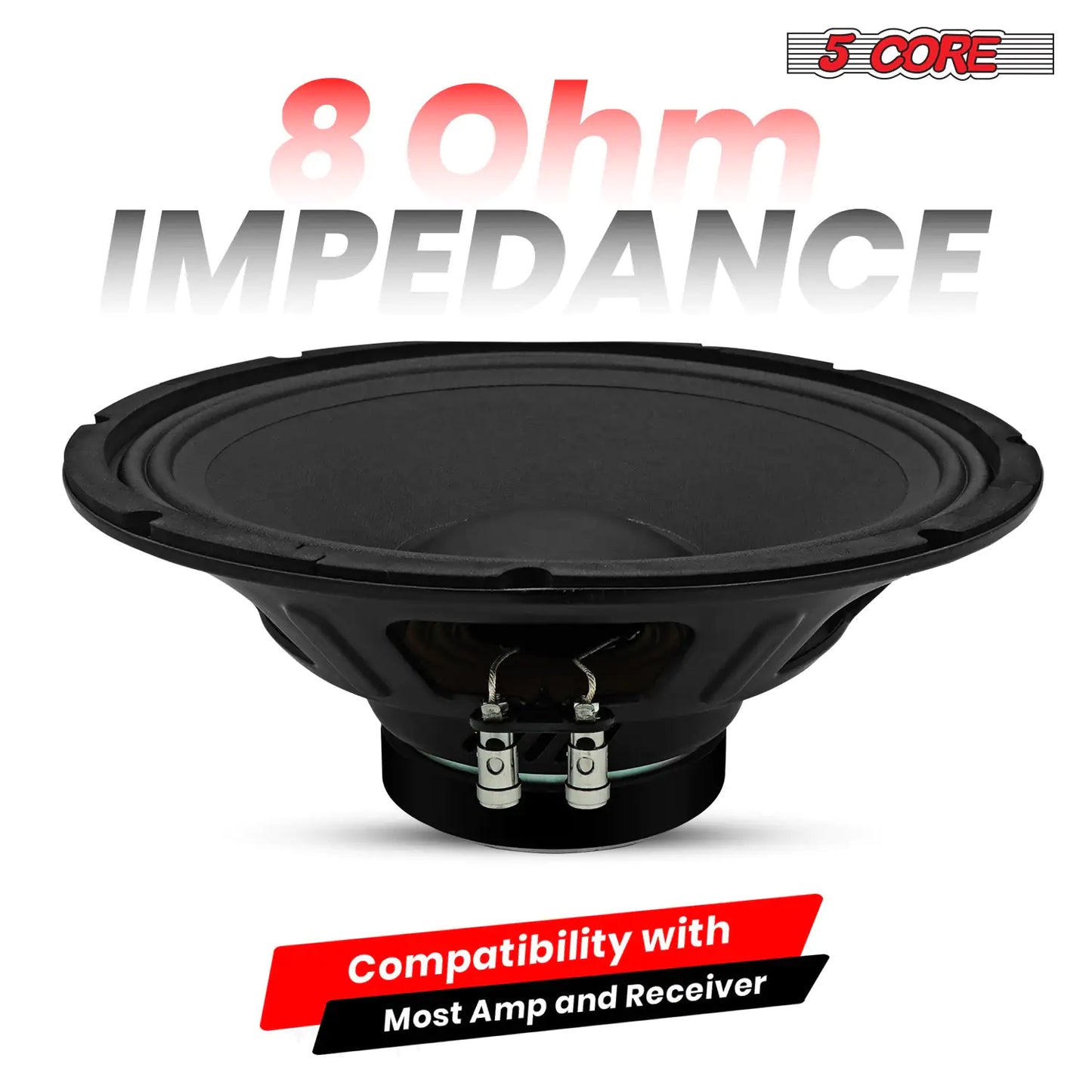 12" Replacement DJ Subwoofer Speaker 200W Peak 8 ohm