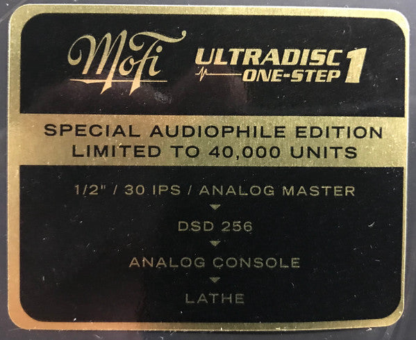 Michael Jackson Thriller Mobile Fidelity Sound Lab, Epic, MJJ Productions LP, Album, Ltd, Num, RE, RM, S/Edition, 180 Mint (M) Mint (M)