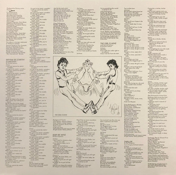 Michael Jackson Thriller Mobile Fidelity Sound Lab, Epic, MJJ Productions LP, Album, Ltd, Num, RE, RM, S/Edition, 180 Mint (M) Mint (M)