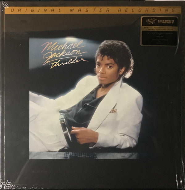Michael Jackson Thriller Mobile Fidelity Sound Lab, Epic, MJJ Productions LP, Album, Ltd, Num, RE, RM, S/Edition, 180 Mint (M) Mint (M)