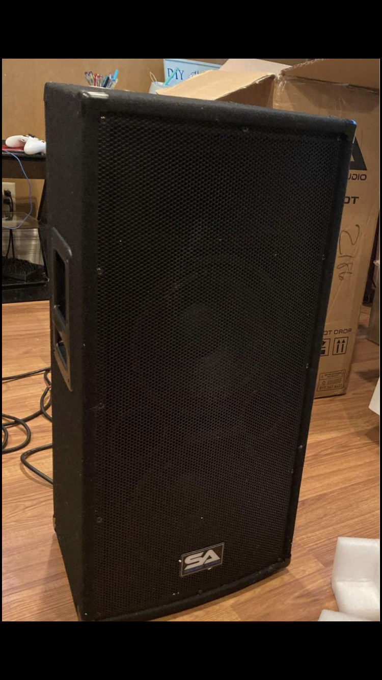 Dual 10 Inch Passive Pro PA Speaker